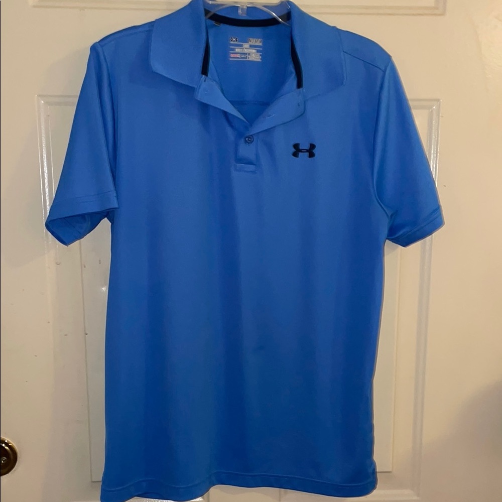 Under Armour Men's Blue Polo Shirt